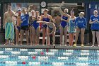 Swimming vs Babson  Wheaton College Swimming vs Babson College. - Photo By: KEITH NORDSTROM : Wheaton, Swimming, Babson